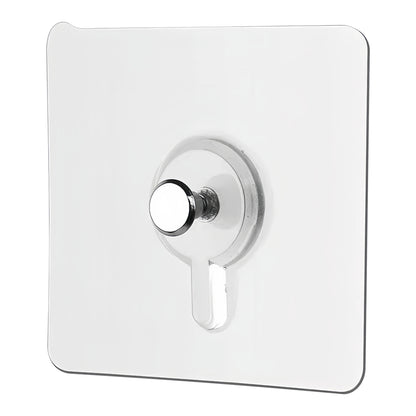 Chrome bathroom fixture on a white background
